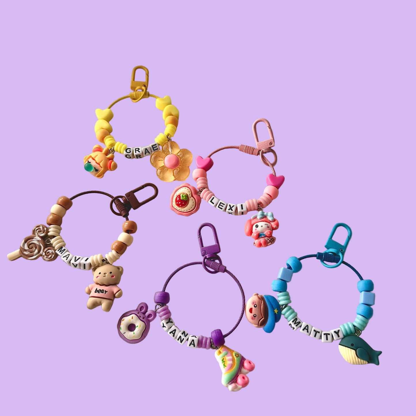 Custom Ring Keychain