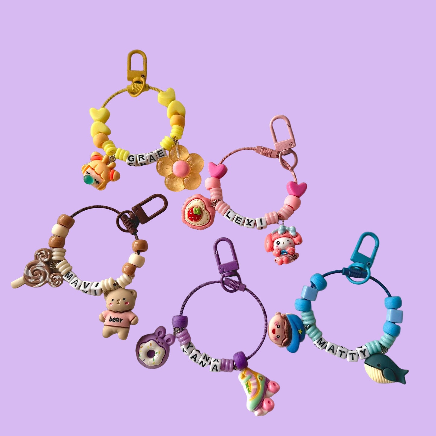 Custom Ring Keychain